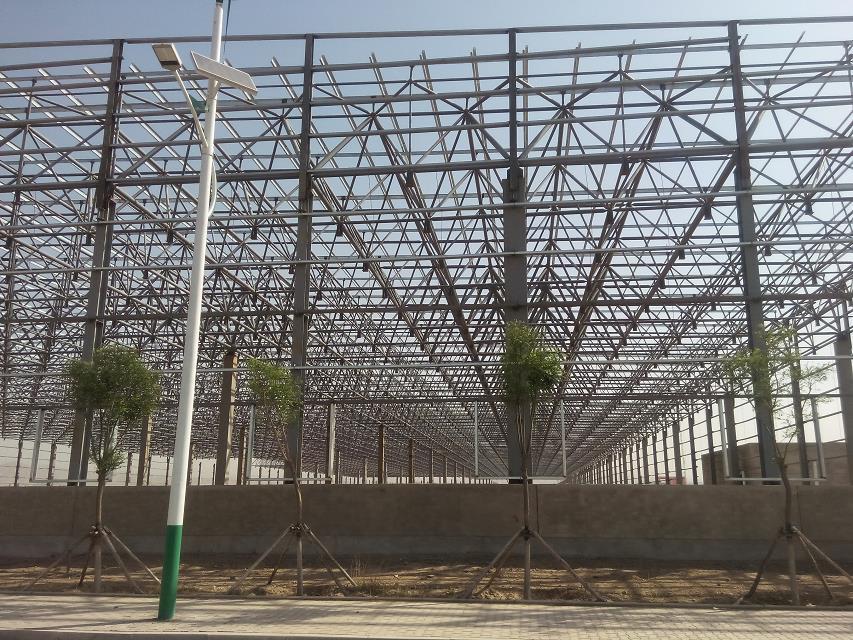 高安汽车工业厂房网架